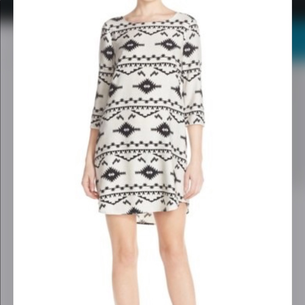 BB Dakota
'Carrie' Geo Print Shift Dress
